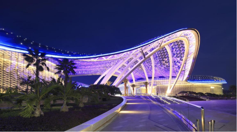 “海棠花”建筑景观