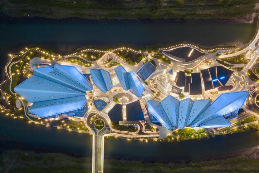 “贝壳”建筑景观